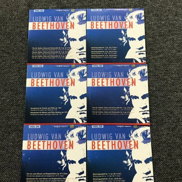 Ludwig Van Beethoven Complete Works 46 CD Collection Box Set
